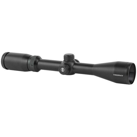 Bushnell Trophy 4-12x40 Multi-X Reticle Riflescope has a 1 inch tube diameter